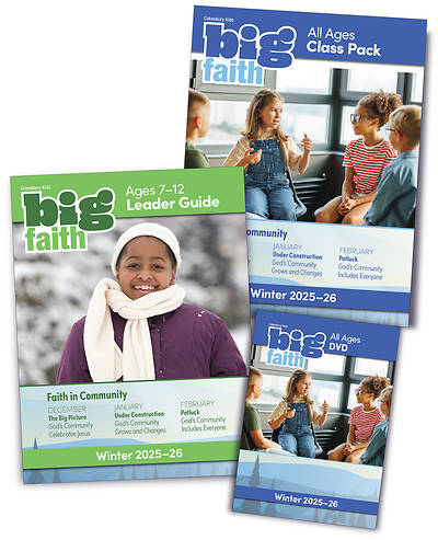 Cokesbury Kids Big Faith Winter 2025-26 Leader Kit Ages 7-12