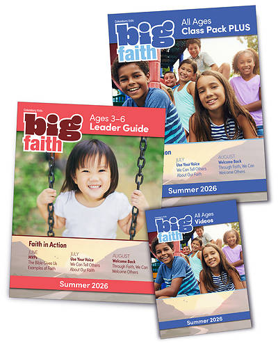 Picture of Cokesbury Kids Big Faith Summer 2026 Leader Kit Ages 3-6- Digital Kit Download