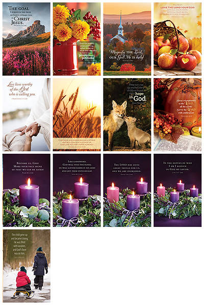 Word Alive! Weekly Bulletin Letter (Without Message) October - November - December Kit (Packages of 25)