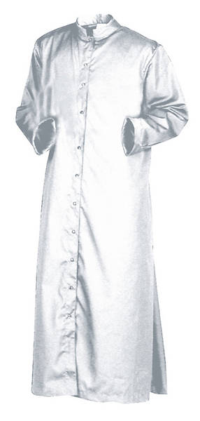 Altar Server Children's Roman Long Sleeve Cassock with Snap Front