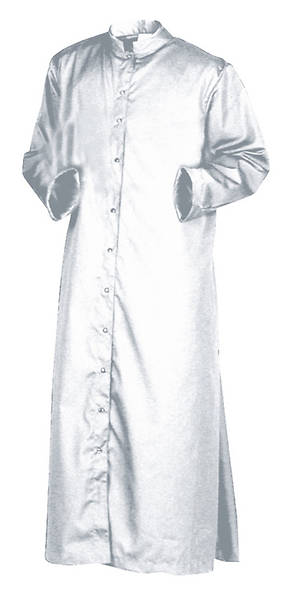 Altar Server Children's Roman Long Sleeve Cassock with Button Front