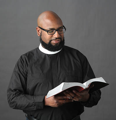 MDS Omega Premier Long Sleeve Neckband Collar Clergy Shirt