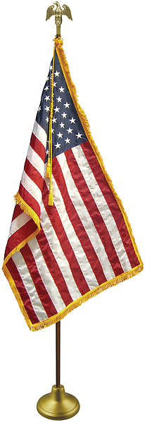 Picture of American Indoor Deluxe Flag Set