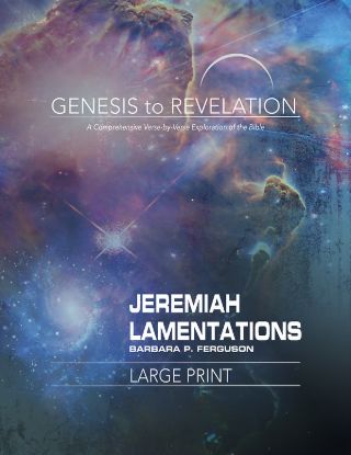 Picture of Genesis to Revelation Jeremiah Lamentations Participant Book