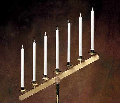 Picture of Emkay Stearic Altar Candles - 10-1/2" x 3/4"