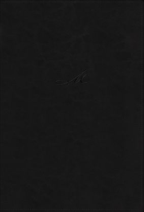 Picture of Nbla, Biblia de Estudio Macarthur, Leathersoft, Negro, Interior a DOS Colores, Comfort Print