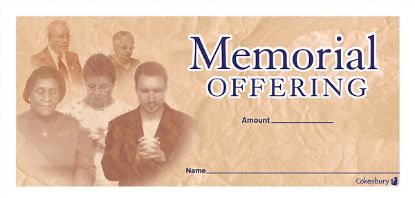 Picture of Memorial Offering Envelope (Package of 100)