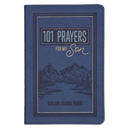 Picture of Gift Book 101 Prayers for My Son Faux Leather