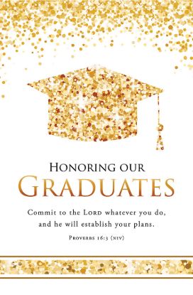 Picture of Honoring Our Graduates Graduation Regular Size Bulletin
