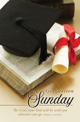 Picture of Graduation Sunday Bulletin