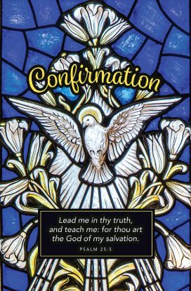Picture of Confirmation Regular Size Bulletin
