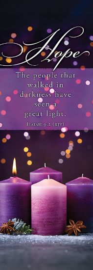 Picture of Banner Hope Great Light Advent 2 x 6 Vinyl