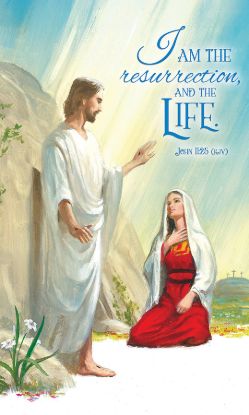 Picture of Easter I am the Resurrection 3' x 5' Banner Vinyl