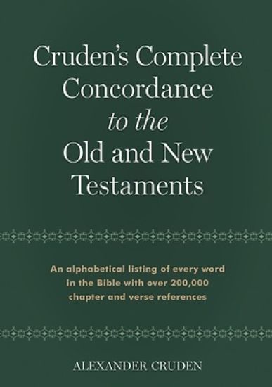 Picture of Cruden's Complete Concordance to the Old and New Testaments