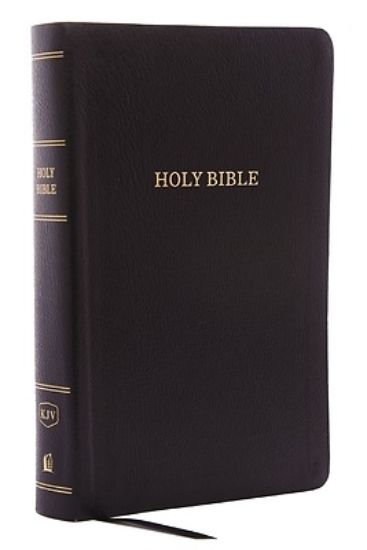 Picture of KJV, Reference Bible, Personal Size Giant Print, Bonded Leather, Black, Red Letter Edition
