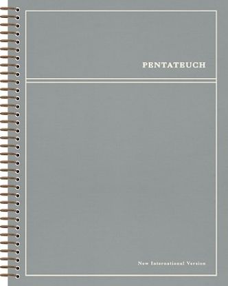 Picture of Niv, Journal the Word Bible, Single-Column, Spiral-Bound Edition, Pentateuch, Cloth Hardcover Spiral, Blue, Comfort Print
