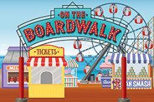 VBS 2027 On the Boardwalk 3-Panel Decorating Mural (tiles to 6' x 9')