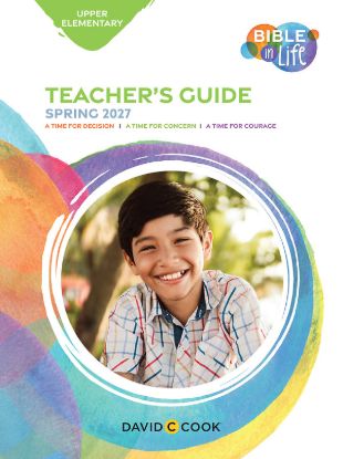 Picture of Bible in Life Upper Elementary Teacher Guide Spring
