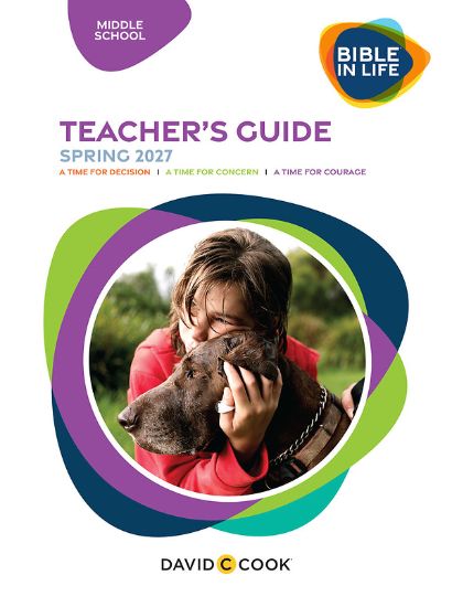 Picture of Bible in Life Middle School Teacher Guide Spring