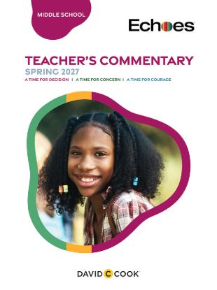Picture of Echoes Middle School Teacher Commentary Spring