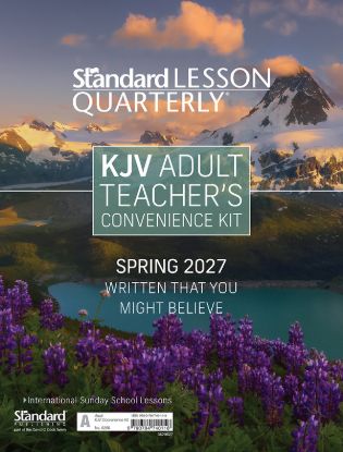 Picture of Standard Lesson Quarterly KJV Adult Teacher Kit Spring