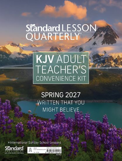 Picture of Standard Lesson Quarterly KJV Adult Teacher Kit Spring