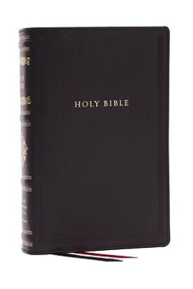 Picture of RSV Personal Size Bible with Cross References, Black Leathersoft, (Sovereign Collection)