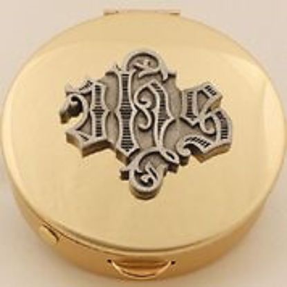 Picture of Koleys K121 8 Host Cap Pyx Brass