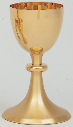 Picture of Koleys K390 Chalice Satin with Base Plate 8 3/4"x 4"