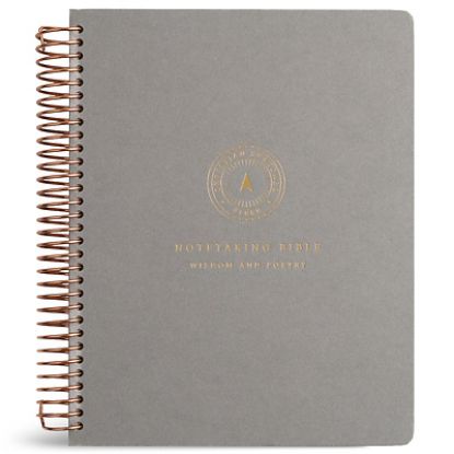 Picture of CSB Spiral-Bound Notetaking Bible, Optimal Type, Wisdom and Poetry