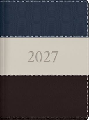 Picture of 2027 Agenda Ejecutiva - Tesoros de Sabiduría - Tricolor Azul Oscuro