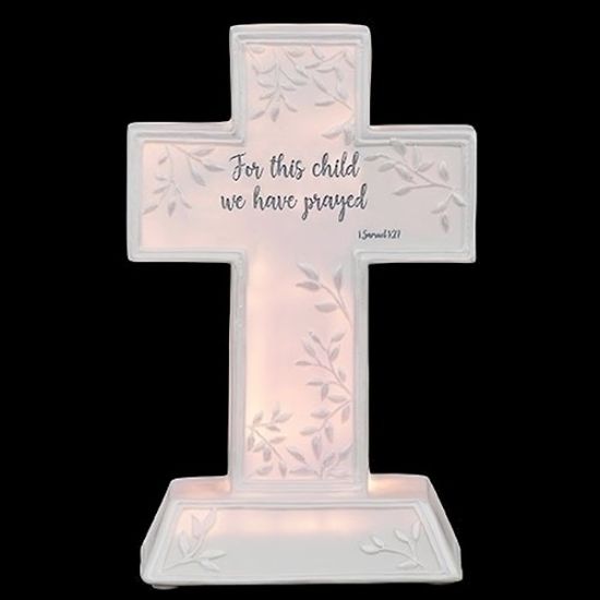 Picture of Night Light Cross For This Child I have Prayed