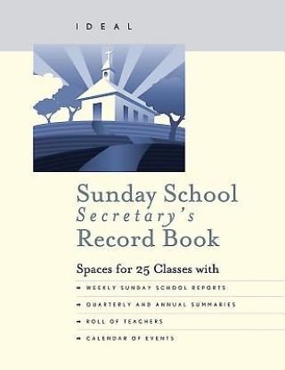 Picture of Ideal Sunday School Secretary's Record Book